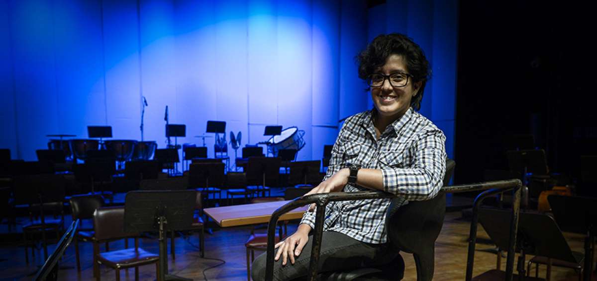 &Aacute;ngeles Terreros, directora asistente, es la encargada de conducir el &uacute;ltimo concierto de temporada de la OSG. Las presentaciones volver&aacute;n en abril.