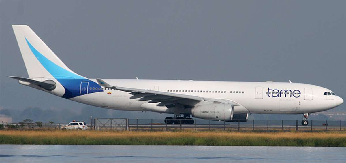 Aerol&iacute;nea Tame EP incrementa dos frecuencias a las islas Gal&aacute;pagos