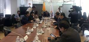 Sesi&oacute;n del la Comisi&oacute;n de Soberan&iacute;a para tratar el tema Unasur.