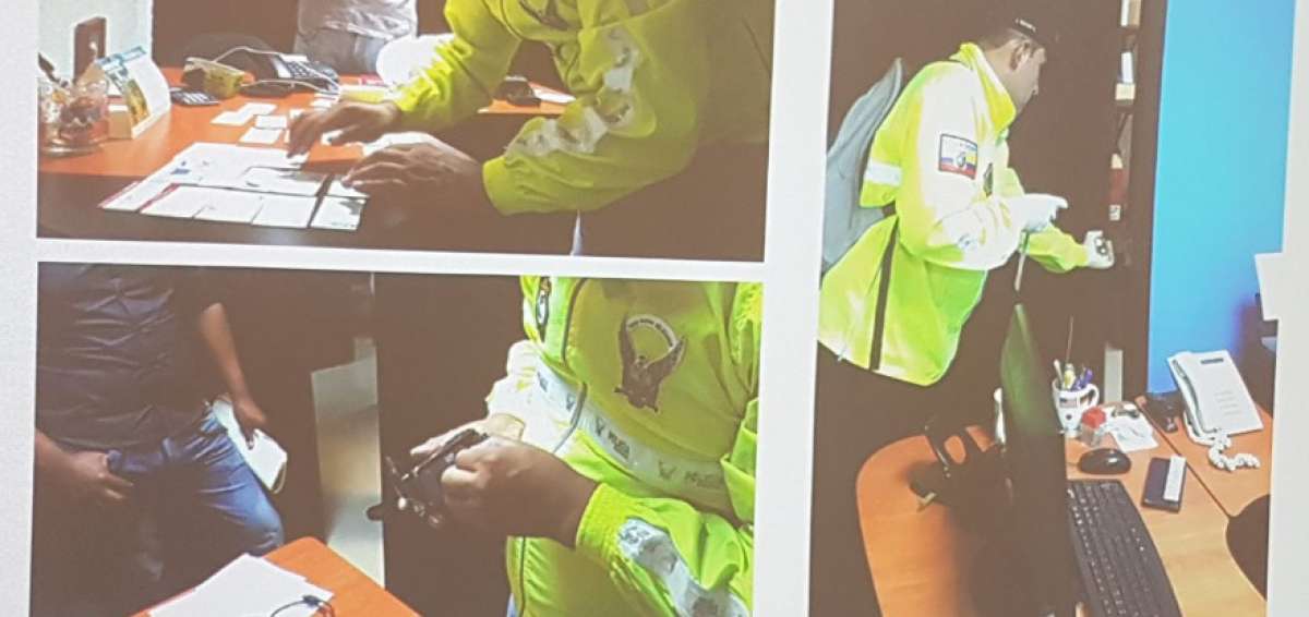 Empresas 'fantasmas' que daban facturas falsas fueron allanadas en Guayaquil