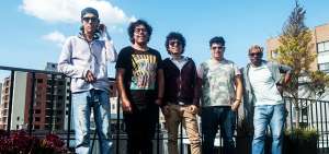 Esteban Acosta (I), Pablo Quintero, Daniel Mill&aacute;n, Alexis Ortega y  Diego Zurita  integran el grupo La Matilda.
