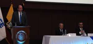 El fiscal Baca Mancheno present&oacute; su informe de gesti&oacute;n en Quito.