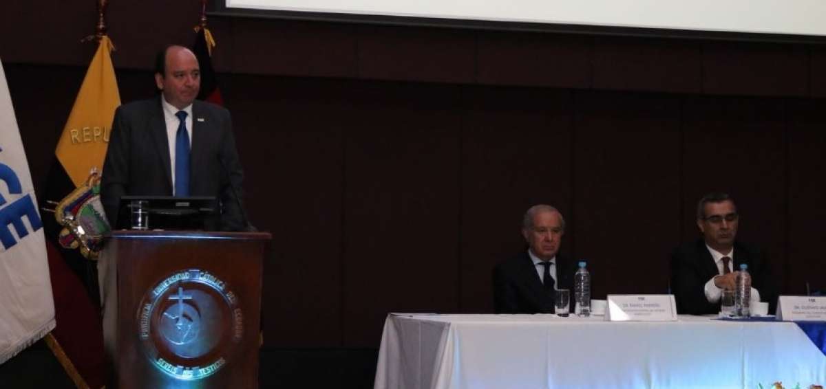 El fiscal Baca Mancheno present&oacute; su informe de gesti&oacute;n en Quito.