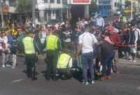 Una persona fallecida dejó un accidente de tránsito en el sur de Quito