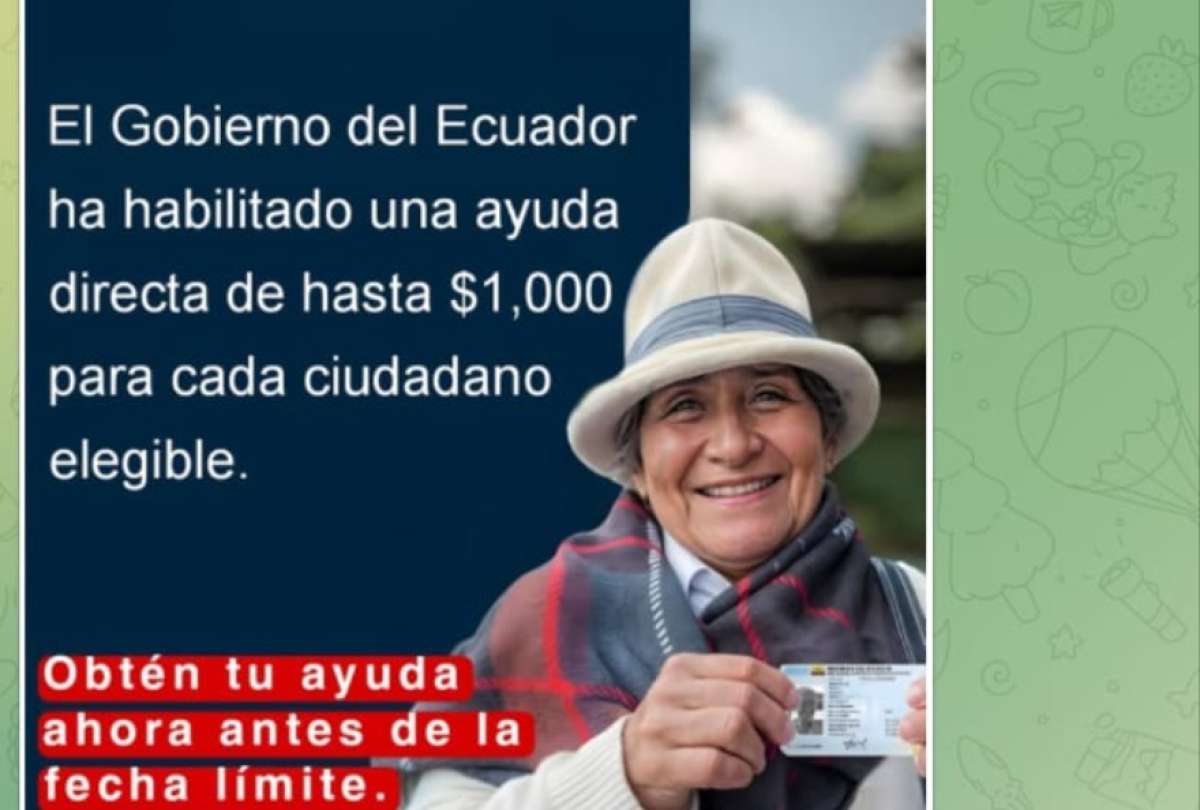 Una nueva modalidad de estafa con entrega de bonos circula a través de redes sociales. 