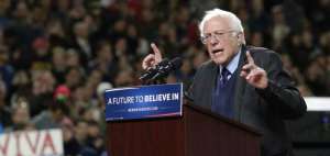 Bernie Sanders, candidato presidencial dem&oacute;crata.