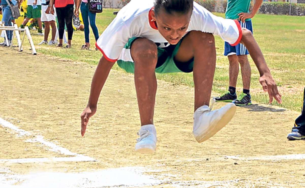 La deportista Merli Alejandra Mera ser&aacute; una de las atracciones durante las pruebas de salto largo. Ella ha ganado varios t&iacute;tulos nacionales. Foto: Cortes&iacute;a.