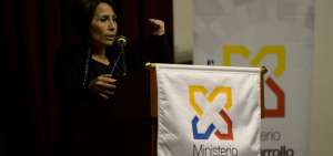 Ministra Duarte: "Creer que comprar y vender un inmueble es un negocio, es un error"