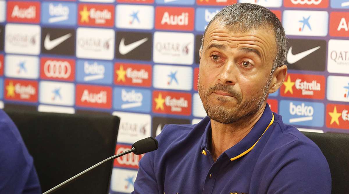 Luis Enrique afirm&oacute; que las cr&iacute;ticas no le afectan