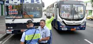 La intersecci&oacute;n de las calles Portete y la 17 fue uno de los puntos donde se sancion&oacute; a conductores.