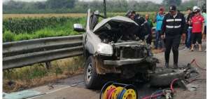 Una camioneta estuvo involucrada en el accidente de tr&aacute;nsito la ma&ntilde;ana de ayer en Los R&iacute;os.