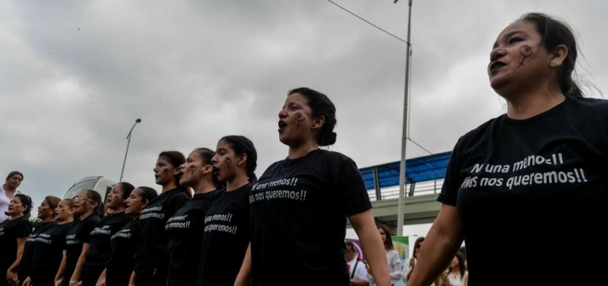 El a&ntilde;o pasado el plant&oacute;n se realiz&oacute; en la v&iacute;a malec&oacute;n Jaime Ch&aacute;vez de Manta. 