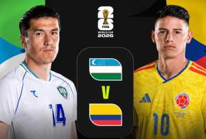 Colombia impone jerarqu&iacute;a ante una combativa Uzbekist&aacute;n