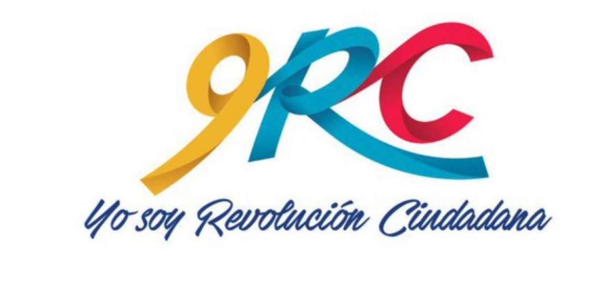 El logo que el movimiento oficial ha difundido por el noveno aniversario del gobierno de Rafael Correa. 