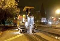 Cierre vial en Quito por trabajos de repavimentación de la avenida Eloy Alfaro
