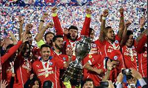 Chile campe&oacute;n de la Copa Am&eacute;rica 2015