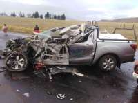 Una persona falleció tras un accidente que involucró a tres vehículos en Cotopaxi.