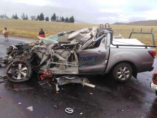 Una persona falleció tras un accidente que involucró a tres vehículos en Cotopaxi.