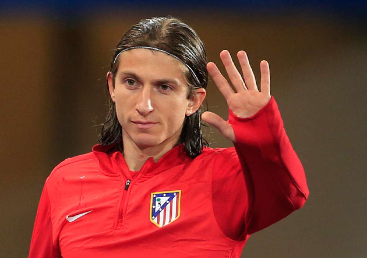 Lateral del Atl&eacute;tico, Filipe Luis. Foto: AFP