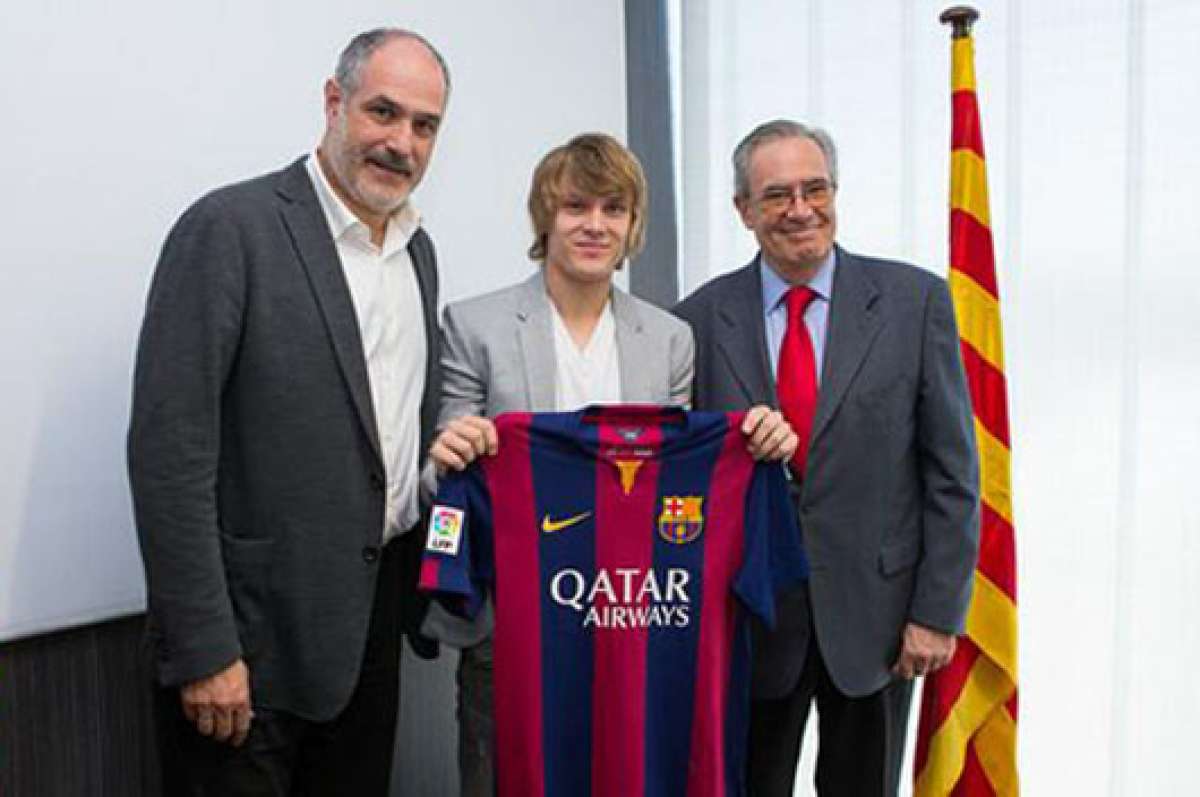 Alen Halilovic firma hasta 2019 con el Barcelona (VIDEO)