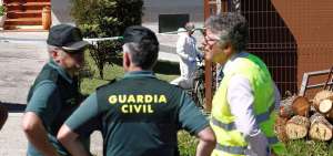 Imagen referencial de la aplicaci&oacute;n de procedimientos y la forma c&oacute;mo opera la Guardia Civil durante un asesinato en Murcia.