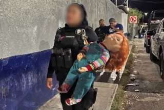 El muñeco 'Chucky' fue detenido en México