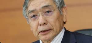 Haruhiko Kuroda, gobernador del Banco de Jap&oacute;n