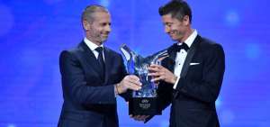 Lewandoski se lleva el galard&oacute;n al Mejor Jugador de la UEFA