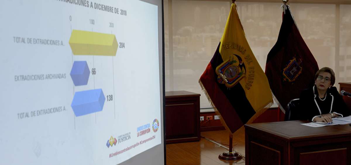 Los datos estad&iacute;sticos oficiales fueron revelados ayer en Quito por autoridades de la Corte Nacional de Justicia.