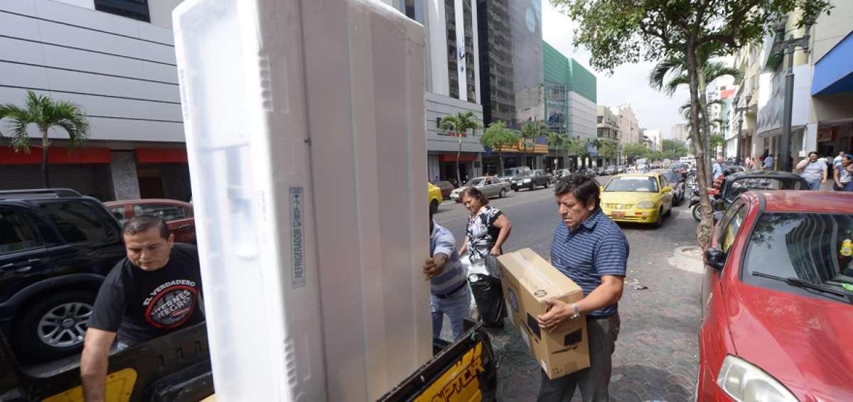 En Guayaquil, el Black Friday gener&oacute; un mayor movimiento de compras en los almacenes de venta de electrodom&eacute;sticos.