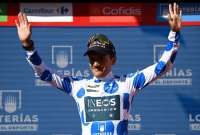 Richard Carapaz ganó su tercera etapa de la Vuelta a España