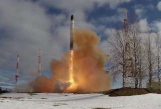 Rusia probó con éxito un misil balístico intercontinental