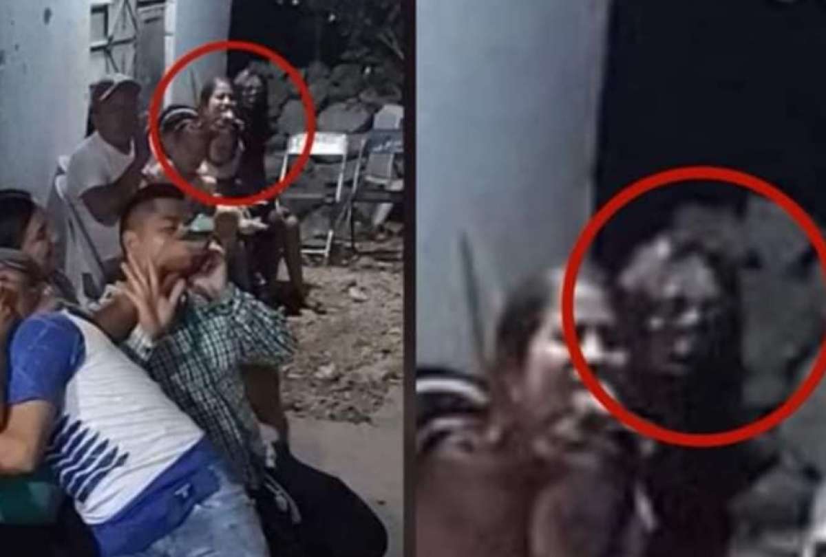 La figura del fondo: el &ldquo;presunto demonio&rdquo; que inquiet&oacute; a un baby shower en Yucat&aacute;n