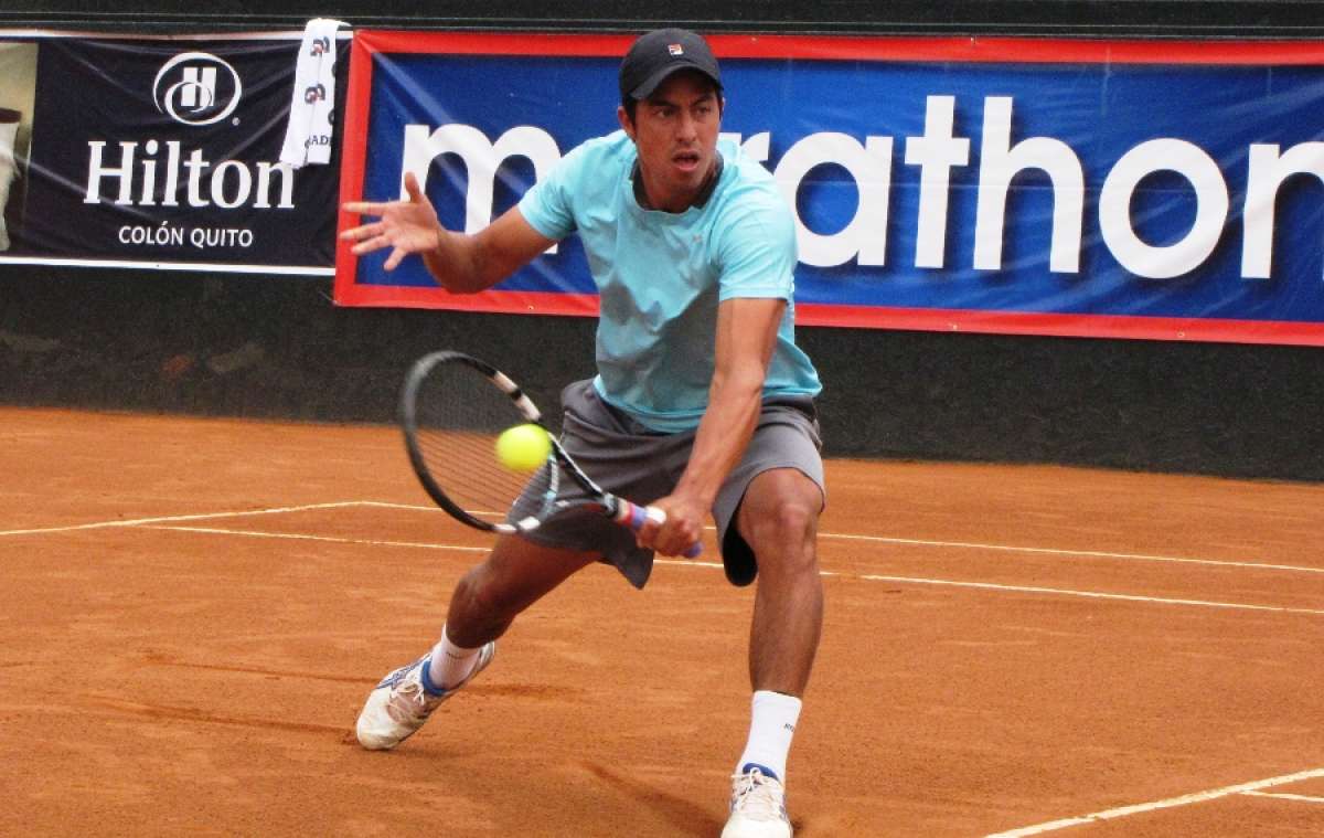 Escobar tambi&eacute;n participar&aacute; en el torneo Futuro que se desarrollar&aacute; en Ibarra. Foto: Cortes&iacute;a Federaci&oacute;n Ecuatoriana de Tenis