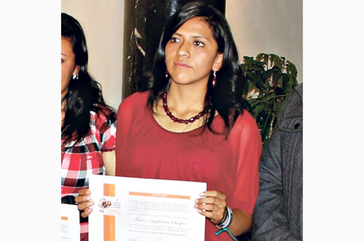 Las vivencias ind&iacute;genas inspiraron a Tania