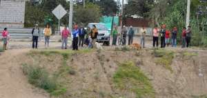 Moradores de Tumbaco piden al Municipio que concluya con las obras adicionales en la Ruta Viva