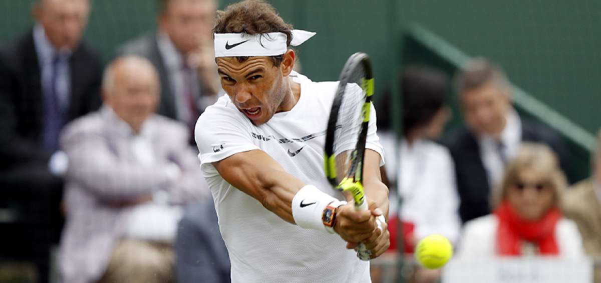 Rafael Nadal, cuarto cabeza de serie en Wimbledon
