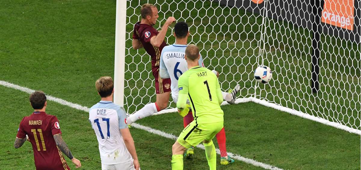 Rusia le arranca el empate a Inglaterra en tiempo de descuento