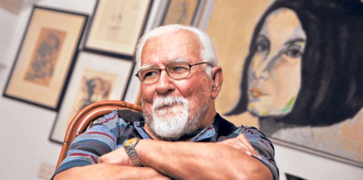 El autor de la novela Henry Black (1969) a&uacute;n escribe art&iacute;culos period&iacute;sticos y, despu&eacute;s de que se publicaran sus cuentos, reaparecen sus ensayos y cr&iacute;ticas. Foto: Tomado de andes