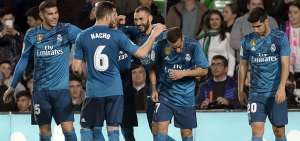 El Real Madrid sigue su idilio con el gol y derrota al Betis por 5-3