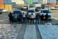 Policía decomisó una tonelada de droga en Guayas