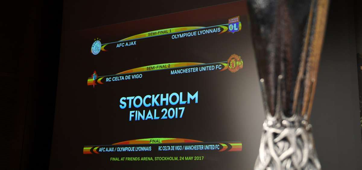 Celta, Manchester United y Ajax-Lyon, en semifinales de la Europa League