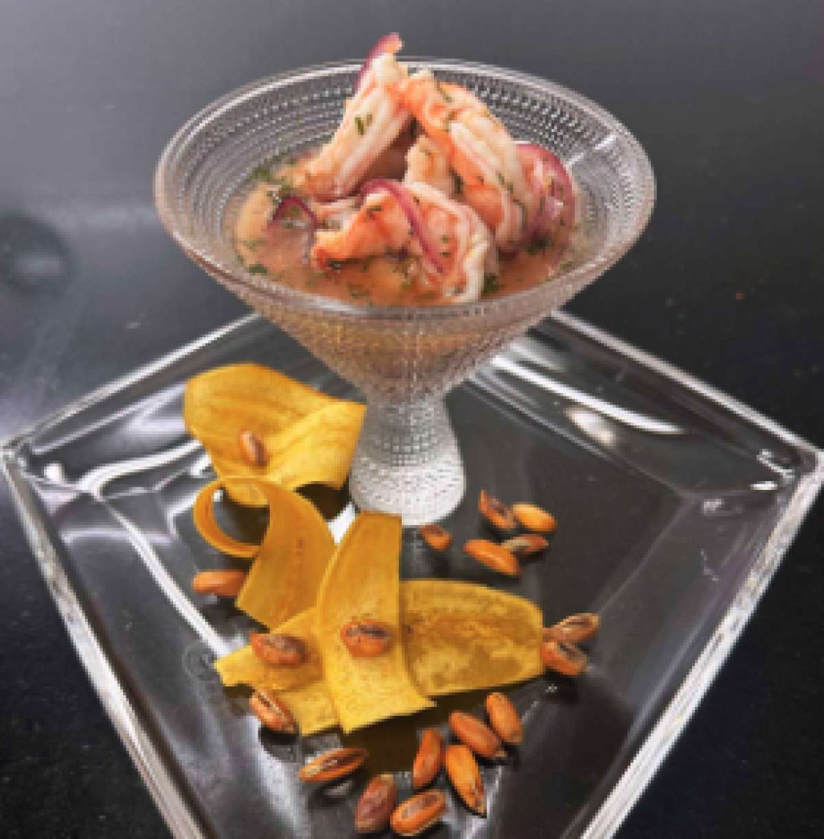 Cebiche de camar&oacute;n