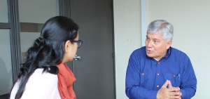 El candidato a concejal por el Distrito Metropolitano de Quito expuso sus planteamientos en un di&aacute;logo con diario EL TEL&Eacute;GRAFO.