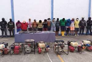 La Polic&iacute;a aprehendi&oacute; a 13 presuntos delincuentes