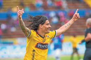 El argentino sum&oacute; su segundo tanto con el cuadro "canario". Foto: Fernando Sandoval / El Tel&eacute;grafo