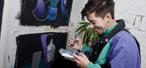 Roberto Rivadeneira (URKU), artista urbano