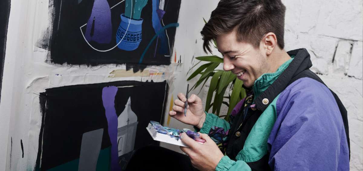 Roberto Rivadeneira (URKU), artista urbano