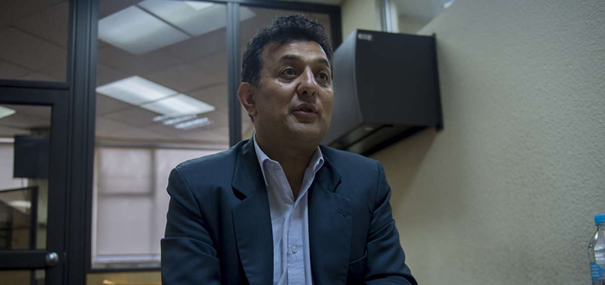 Geovanni Atarihuana. Director de Unidad Popular 