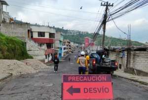 Inicia una nueva fase de rehabilitación vial en el sur de Quito